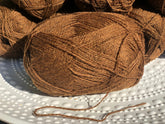 Brown color lwool yarn | brown-color-lwool-yarn