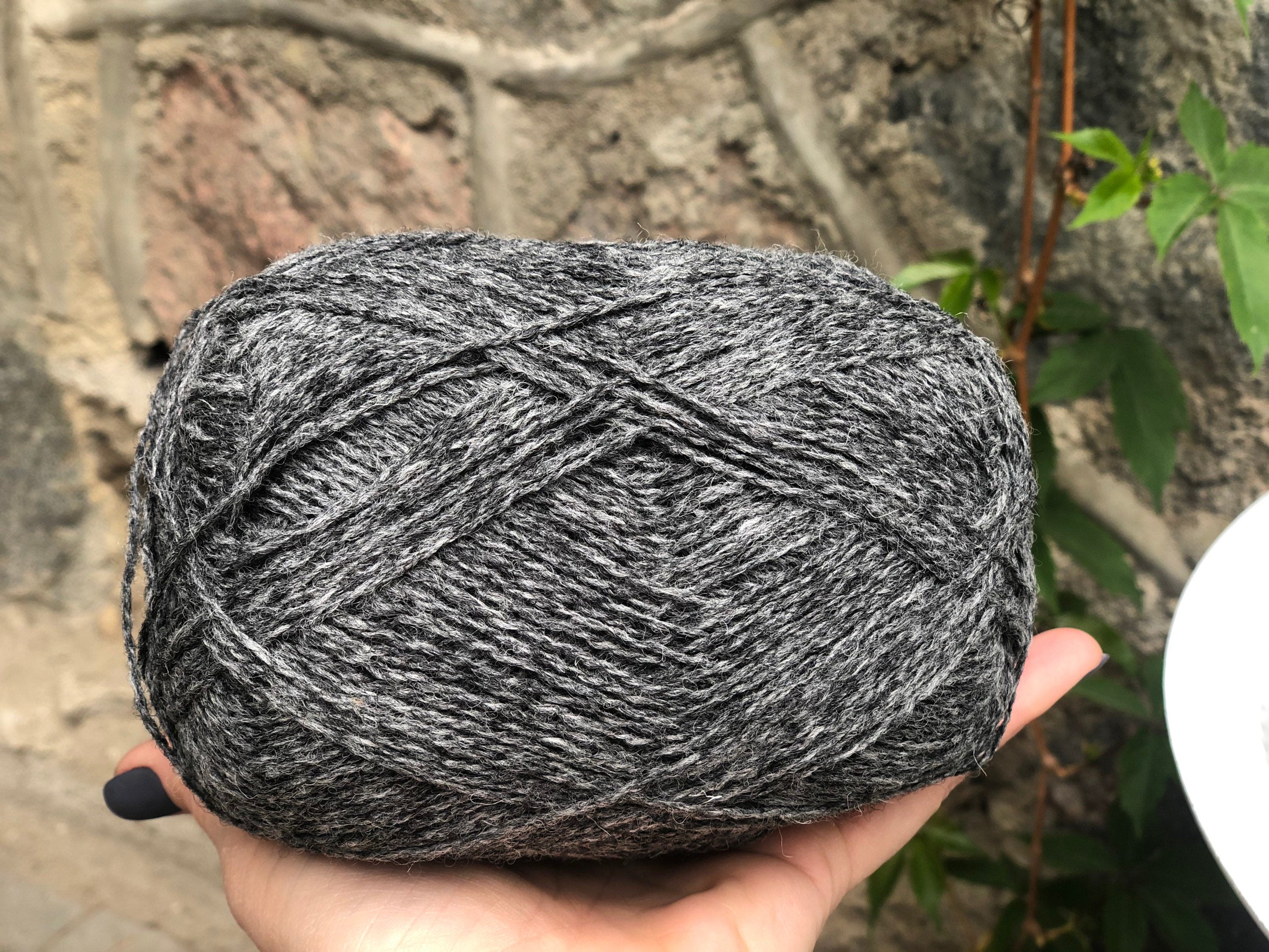 New Zealand graphite grey wool yarn | new-zealand-graphite-grey-wool-yarn
