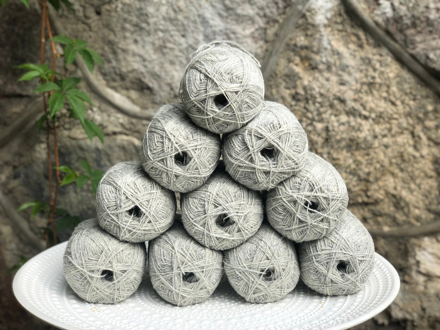 Light grey New Zealand lace wool yarn | light-grey-new-zealand-lace-wool-yarn