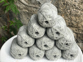 Light grey New Zealand lace wool yarn | light-grey-new-zealand-lace-wool-yarn