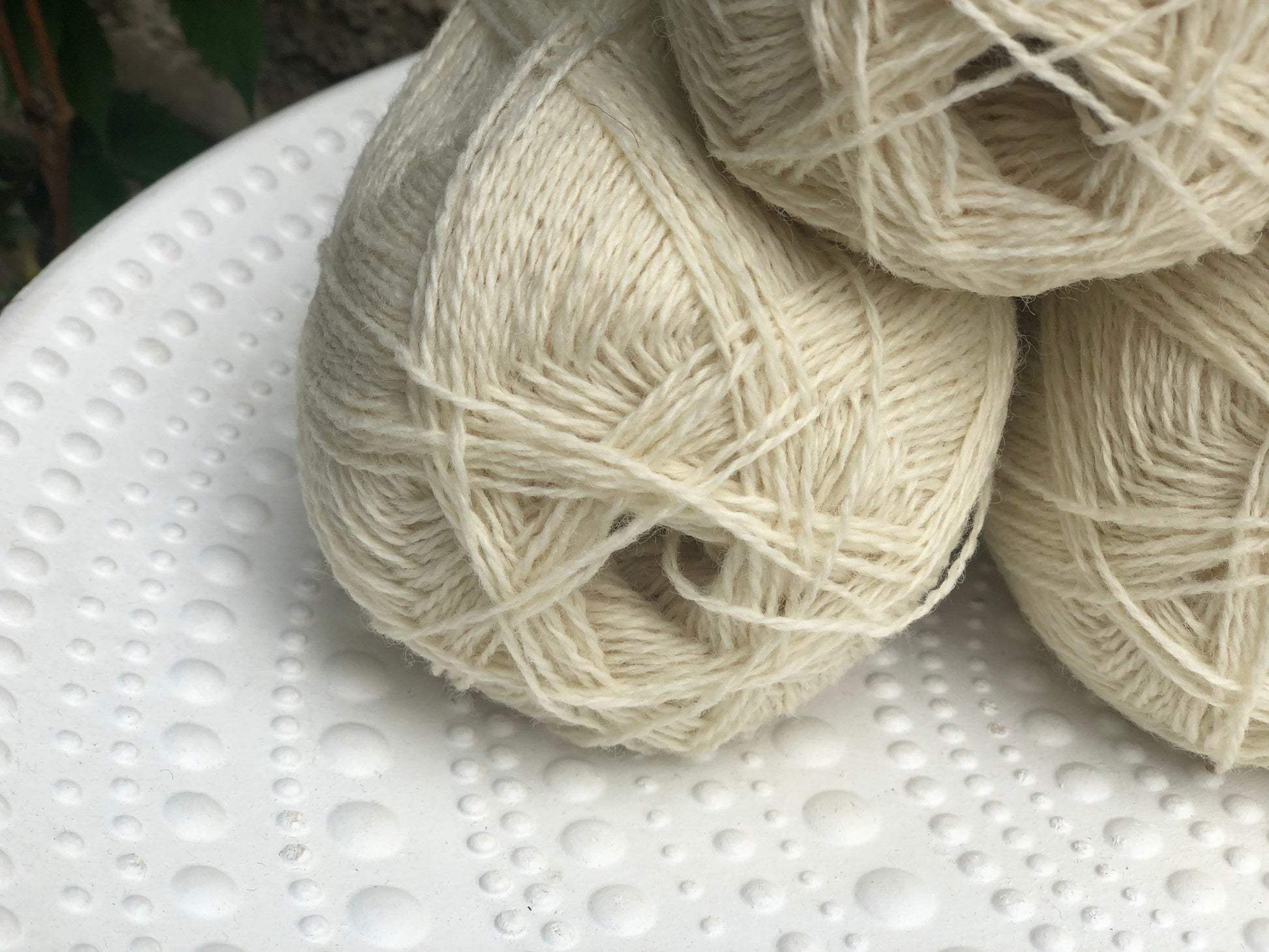 Milk-white New Zealand lace wool yarn | milk-white-new-zealand-lace-wool-yarn