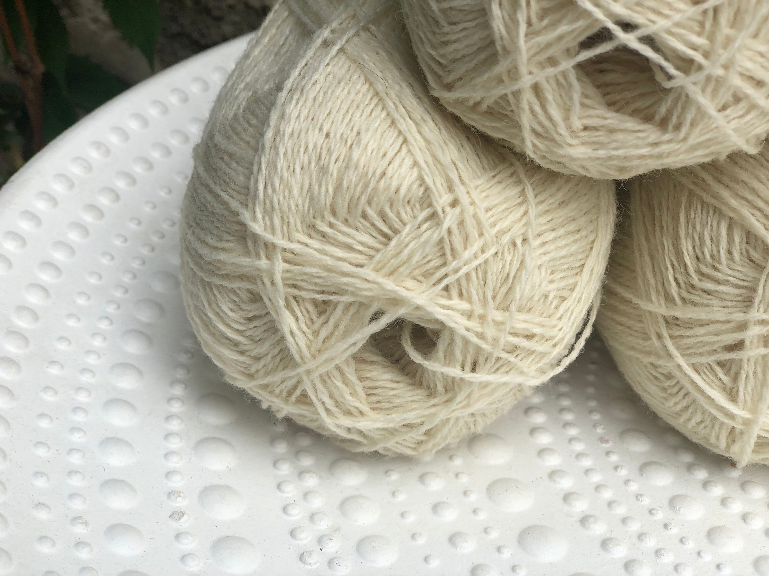 Milk-white New Zealand lace wool yarn | milk-white-new-zealand-lace-wool-yarn