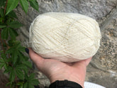 Milk-white New Zealand lace wool yarn | milk-white-new-zealand-lace-wool-yarn