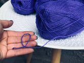 Royal purple New Zealand wool yarn | royal-purple-new-zealand-wool-yarn