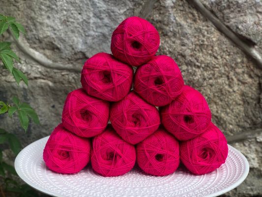 Neon Cyclamen New Zealand lace wool yarn | neon-cyclamen-new-zealand-lace-wool-yarn
