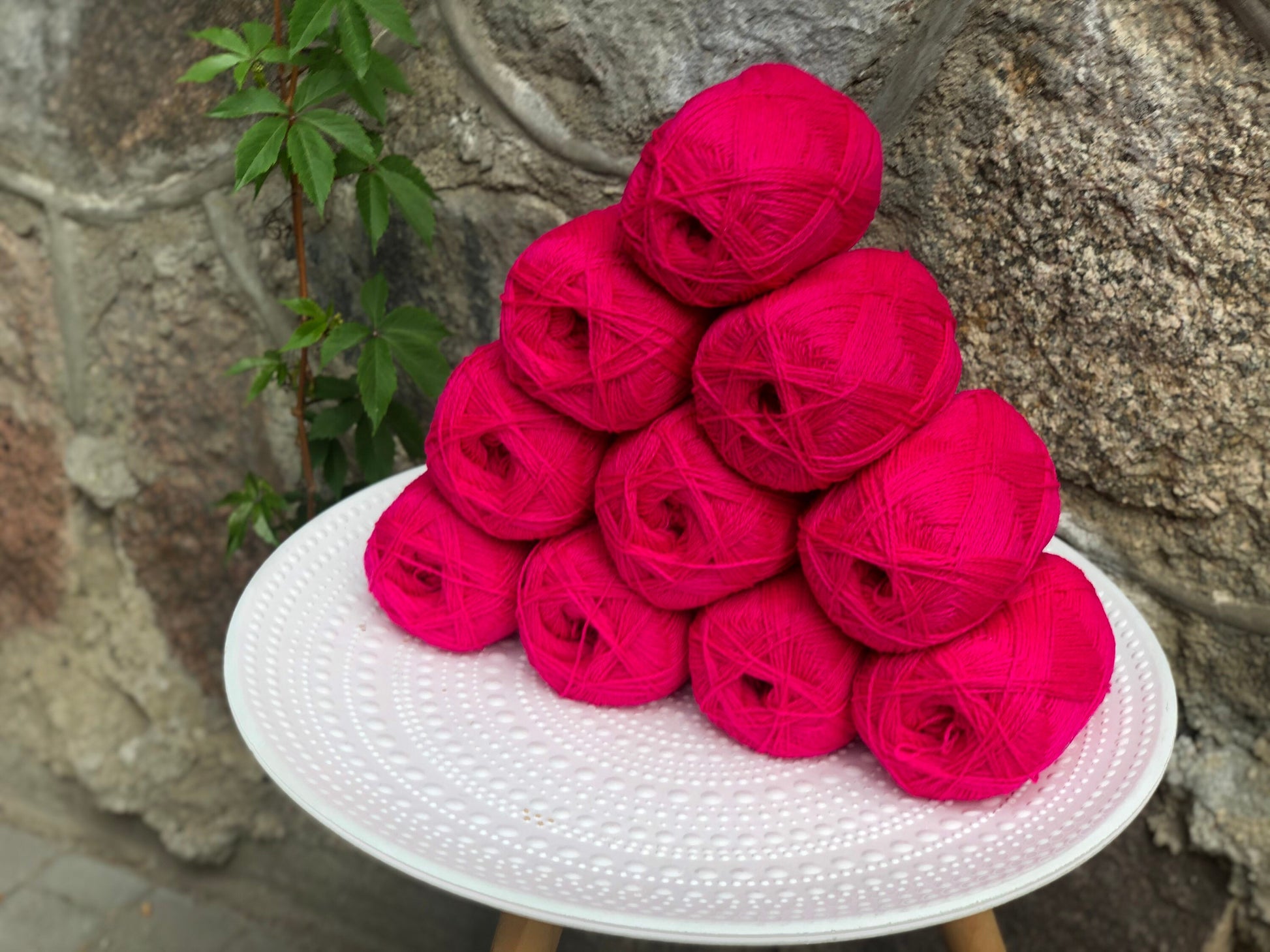 Neon Cyclamen New Zealand lace wool yarn | neon-cyclamen-new-zealand-lace-wool-yarn