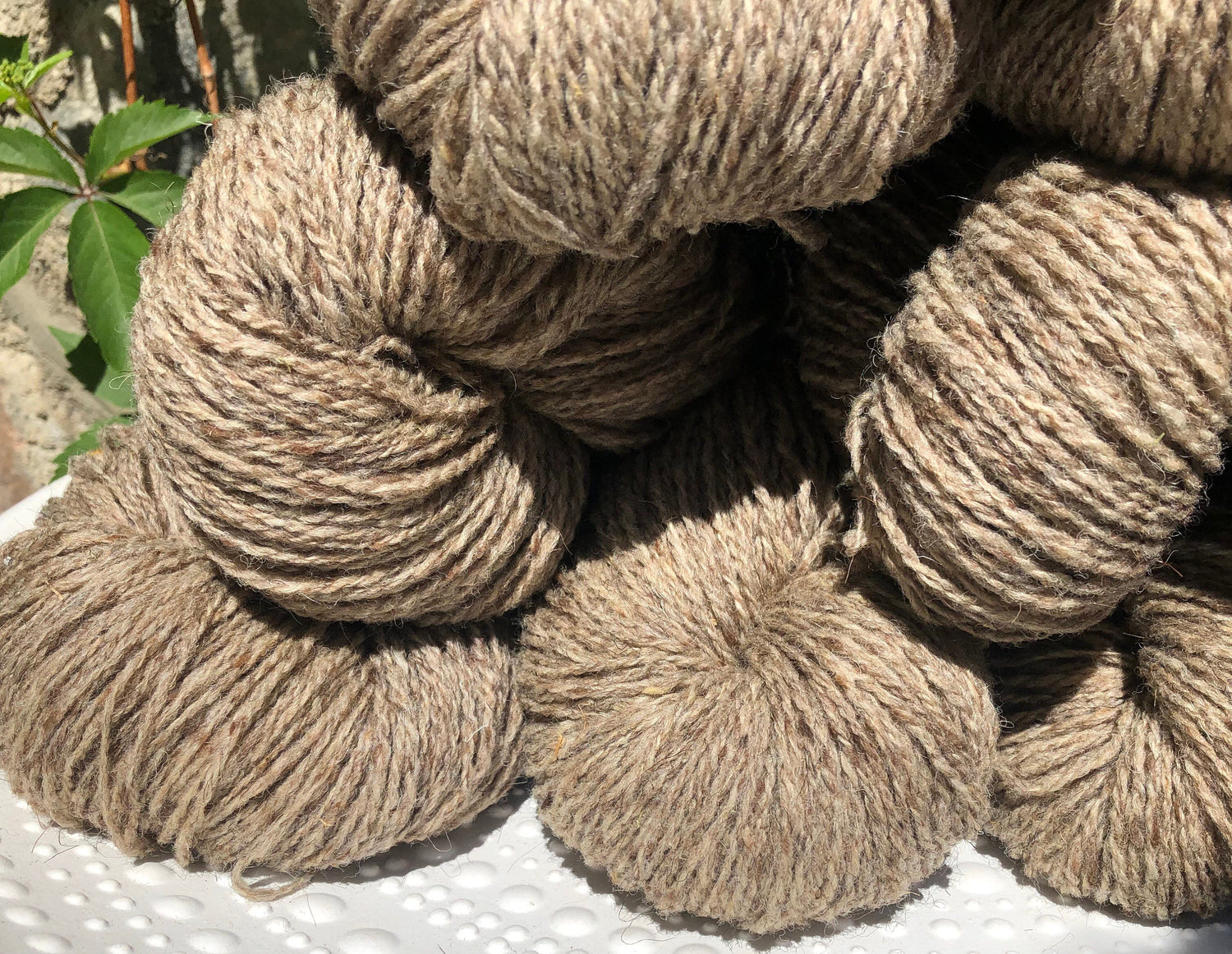 Grey-brown dog wool yarn | grey-brown-dog-wool-yarn