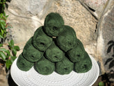 Forest green New Zealand lace wool yarn | forest-green-new-zealand-lace-wool-yarn