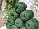 Forest green New Zealand lace wool yarn | forest-green-new-zealand-lace-wool-yarn