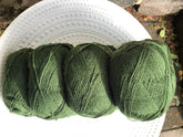 Forest green New Zealand lace wool yarn | forest-green-new-zealand-lace-wool-yarn