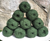 Forest green New Zealand lace wool yarn | forest-green-new-zealand-lace-wool-yarn