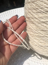 Milk -white European sheep wool yarn | milk-white-european-sheep-wool-yarn