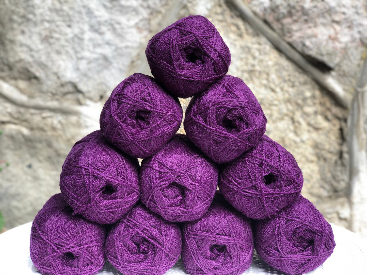 Purple New Zealand wool yarn | purple-new-zealand-wool-yarn