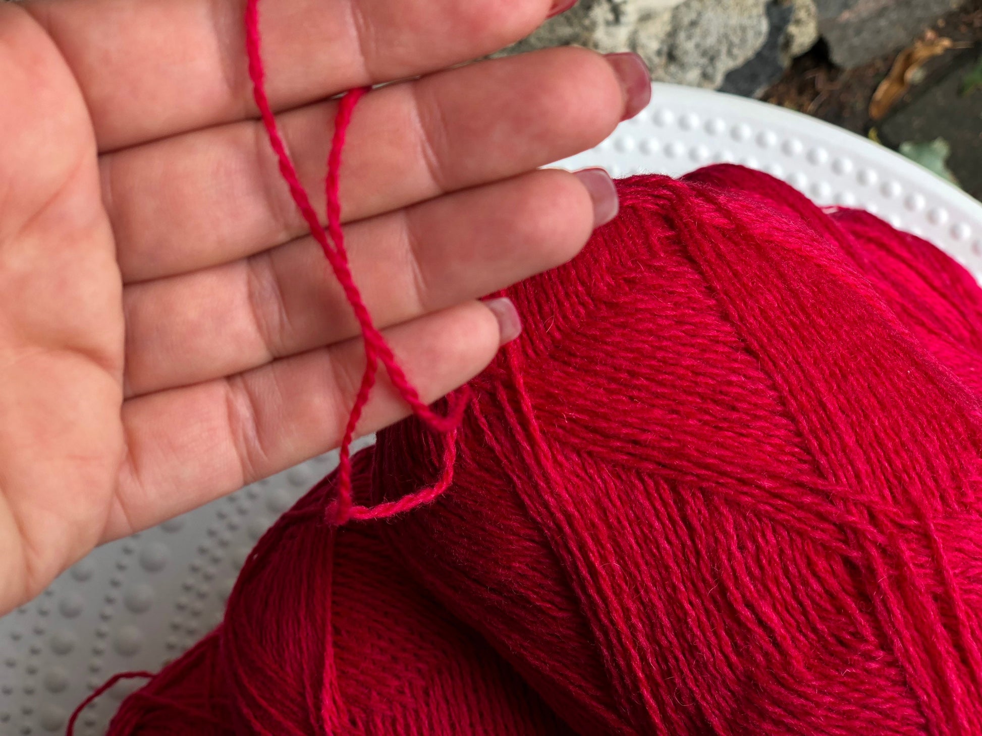 Raspberry wool yarn | raspberry-wool-yarn