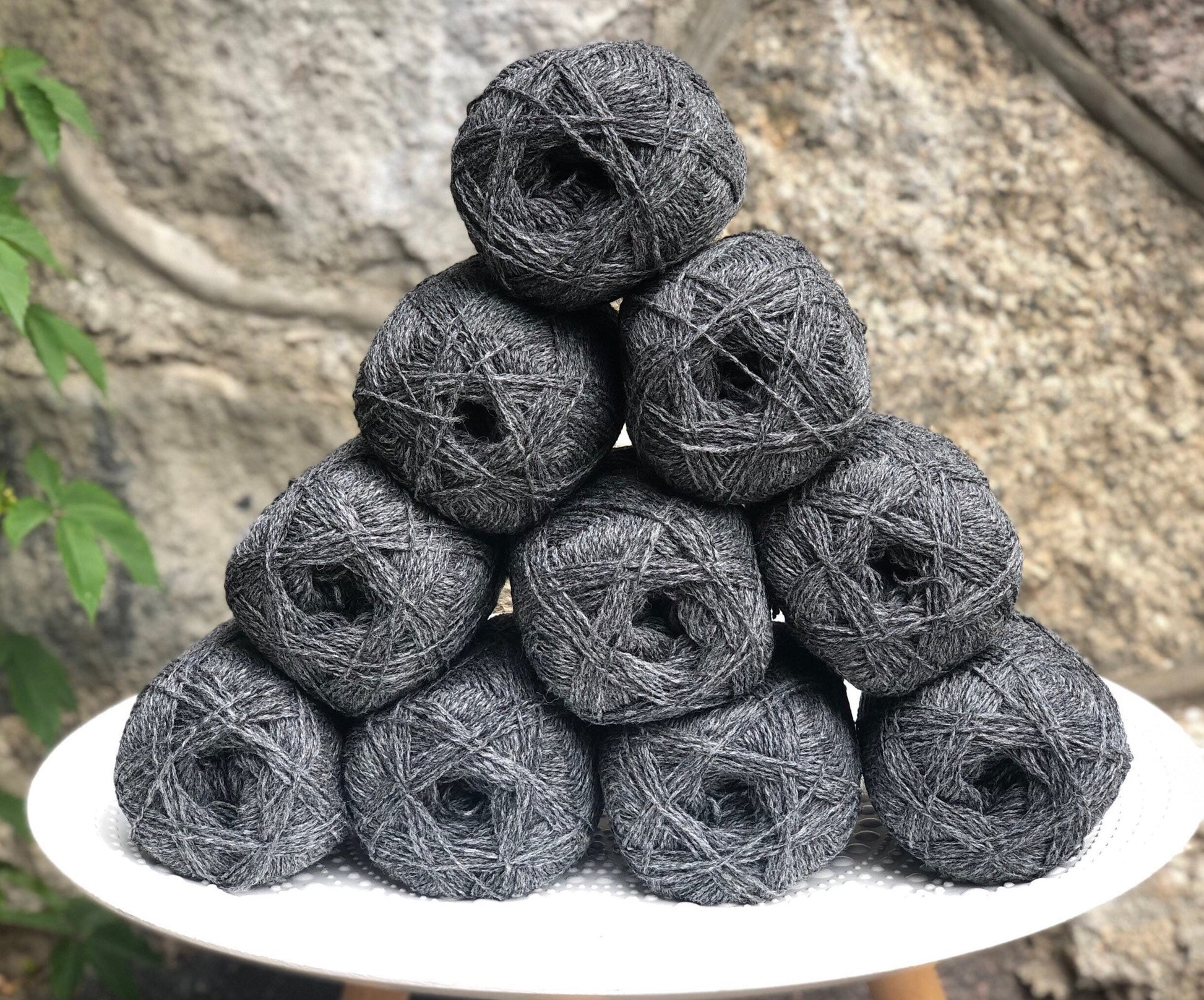 New Zealand graphite grey wool yarn | new-zealand-graphite-grey-wool-yarn