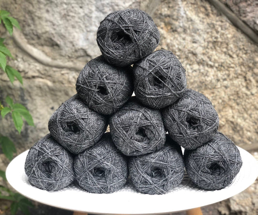 New Zealand graphite grey wool yarn | new-zealand-graphite-grey-wool-yarn