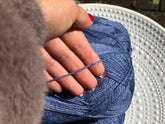 Steel blue New Zealand wool yarn | steel-blue-new-zealand-wool-yarn