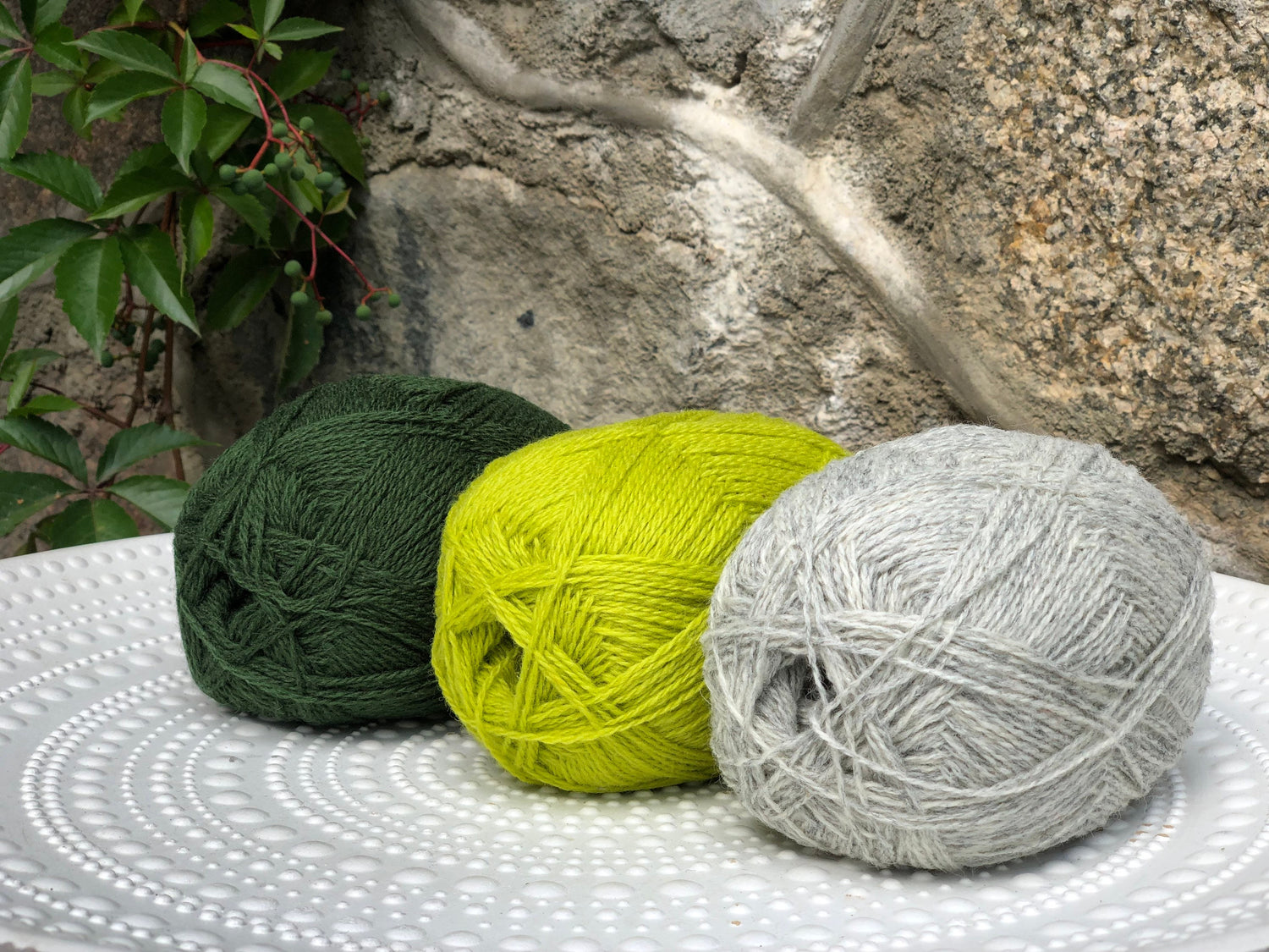 Forest green New Zealand lace wool yarn | forest-green-new-zealand-lace-wool-yarn
