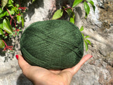 Forest green New Zealand lace wool yarn | forest-green-new-zealand-lace-wool-yarn