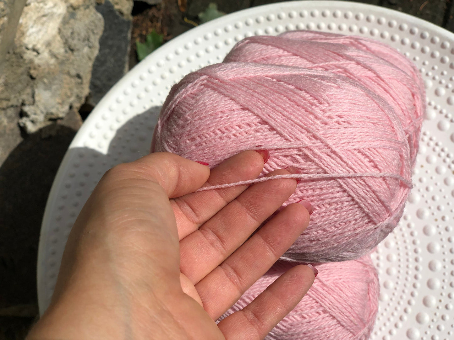 Pink New Zealand wool yarn | pink-new-zealand-wool-yarn