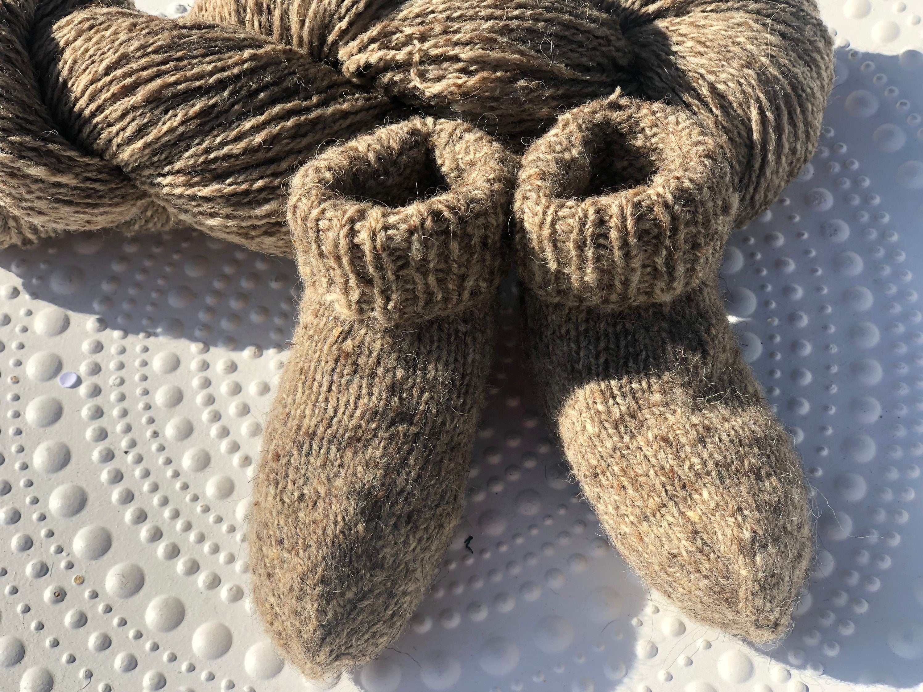Grey-brown dog wool yarn | grey-brown-dog-wool-yarn