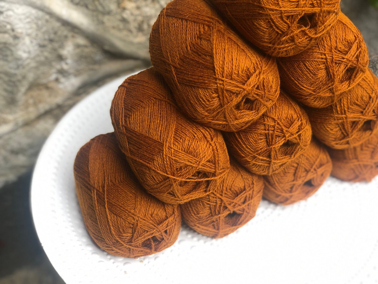 Cinnamon Color lace wool yarn | cinnamon-color-lace-wool-yarn