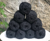 Dark grey New Zealand wool yarn | dark-grey-new-zealand-wool-yarn