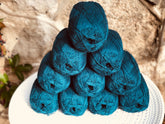 Emerald blue New Zealand wool yarn | emerald-blue-new-zealand-wool-yarn