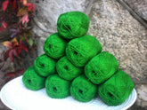 Bright green New Zealand lace wool yarn | bright-green-new-zealand-lace-wool-yarn