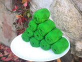 Bright green New Zealand lace wool yarn | bright-green-new-zealand-lace-wool-yarn