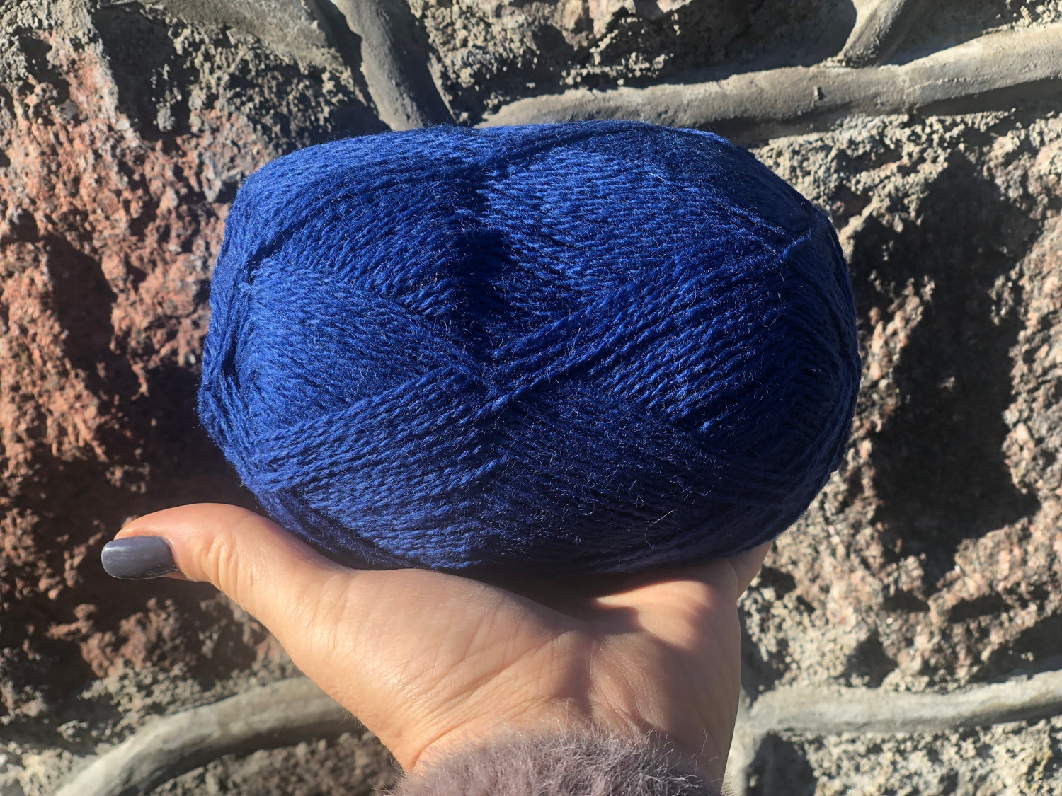 Blue New Zealand lace wool yarn | blue-new-zealand-lace-wool-yarn