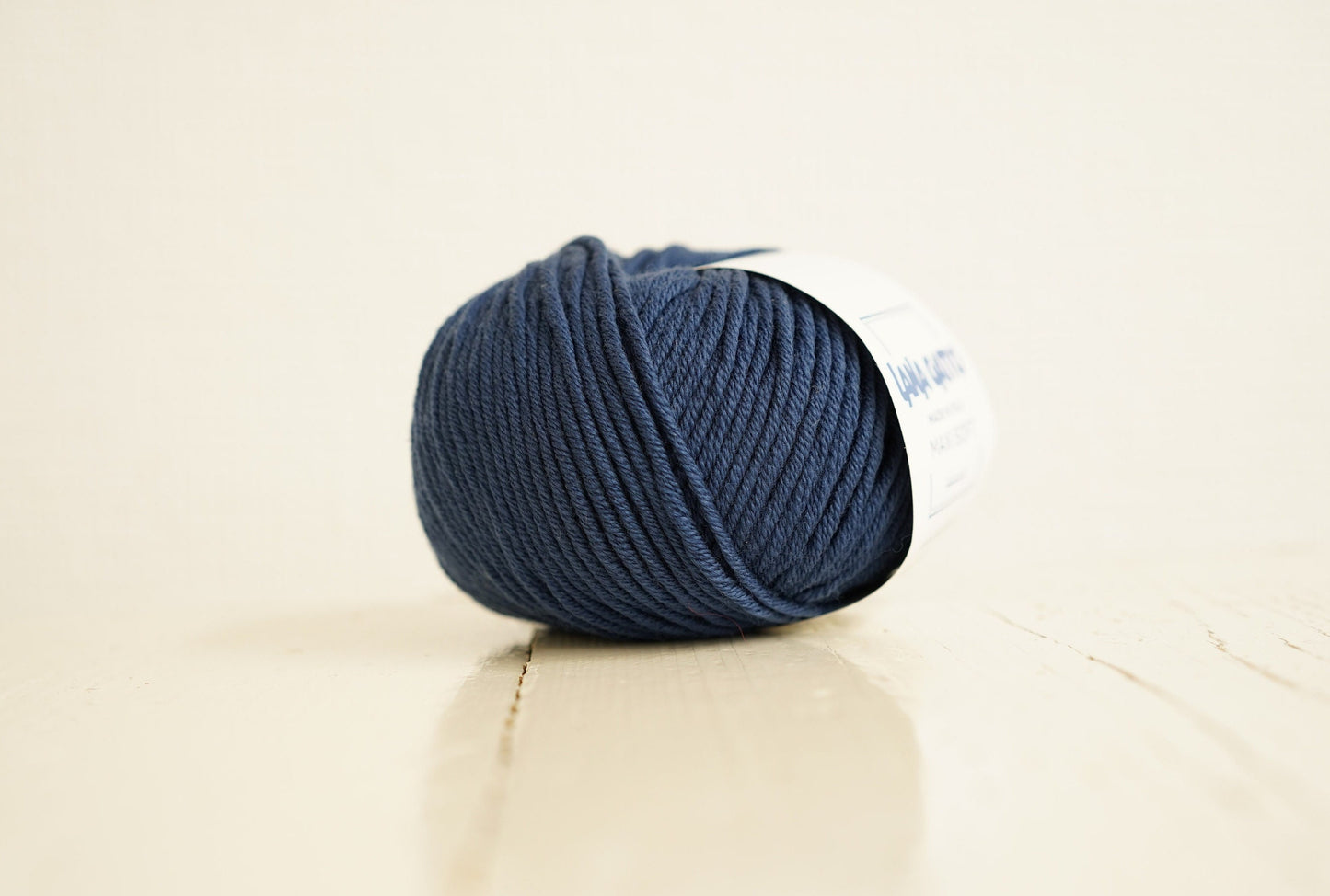 Lana Gatto Maxi soft Oxford blue merino wool yarn | lana-gatto-maxi-soft-oxford-blue-merino-wool-yarn