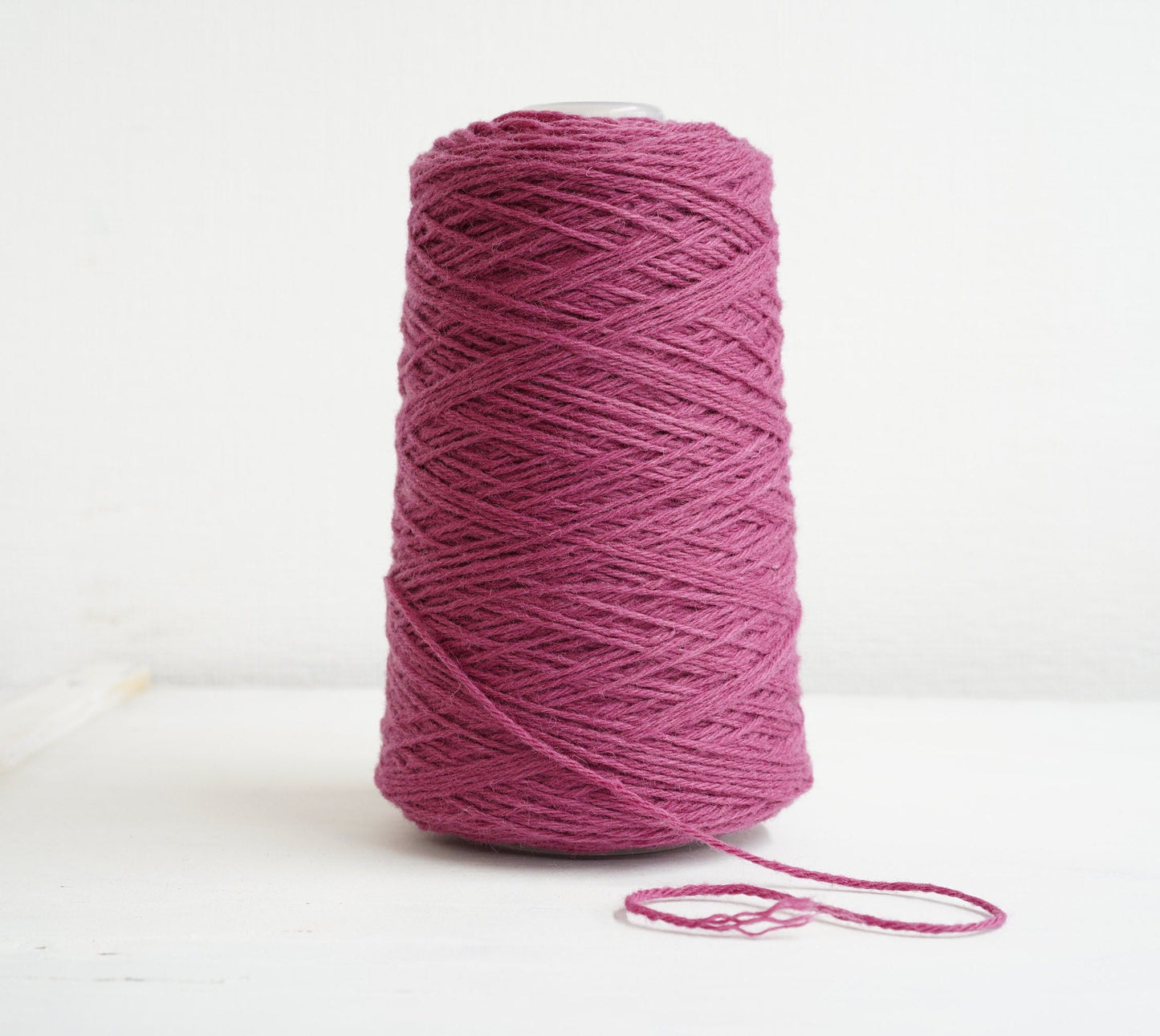 Tea Rose wool yarn in cone | tea-rose-wool-yarn-in-cone