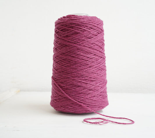 Tea Rose wool yarn in cone | tea-rose-wool-yarn-in-cone