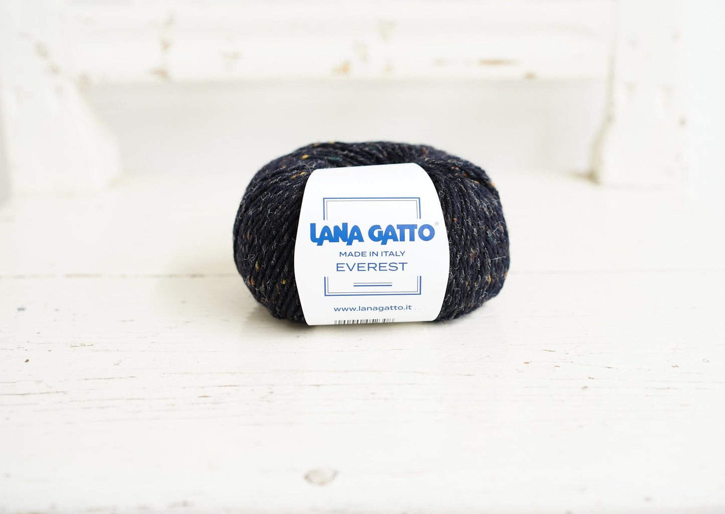 Lana Gatto Black tweed Everest wool yarn | lana-gatto-black-tweed-everest-wool-yarn