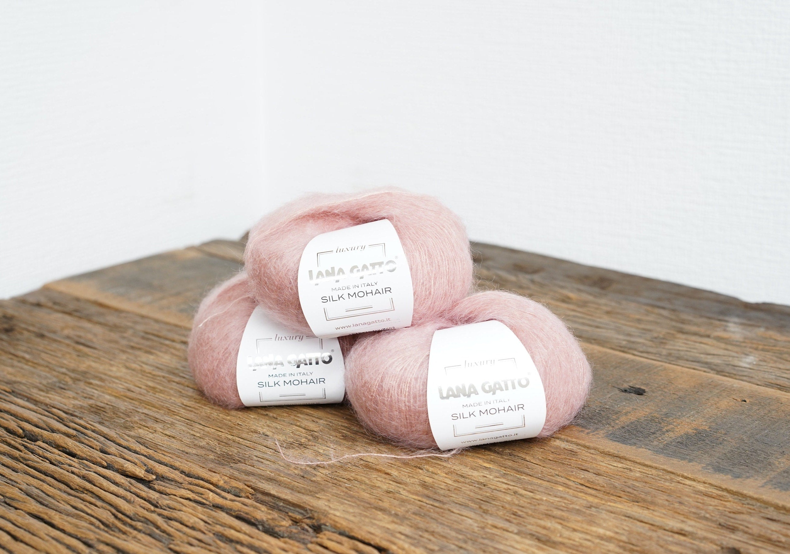 Luxury Lana Gatto Kid Mohair Silk pink yarn | luxury-lana-gatto-kid-mohair-silk-pink-yarn