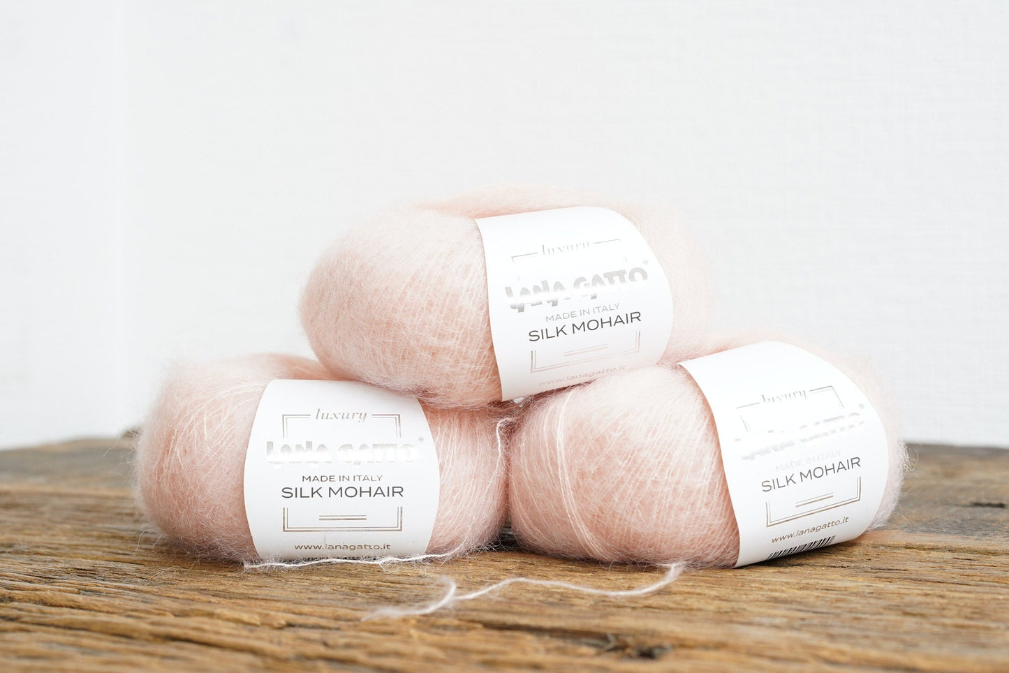 Light peach Luxury Lana Gatto Kid Mohair Silk yarn | light-peach-luxury-lana-gatto-kid-mohair-silk-yarn