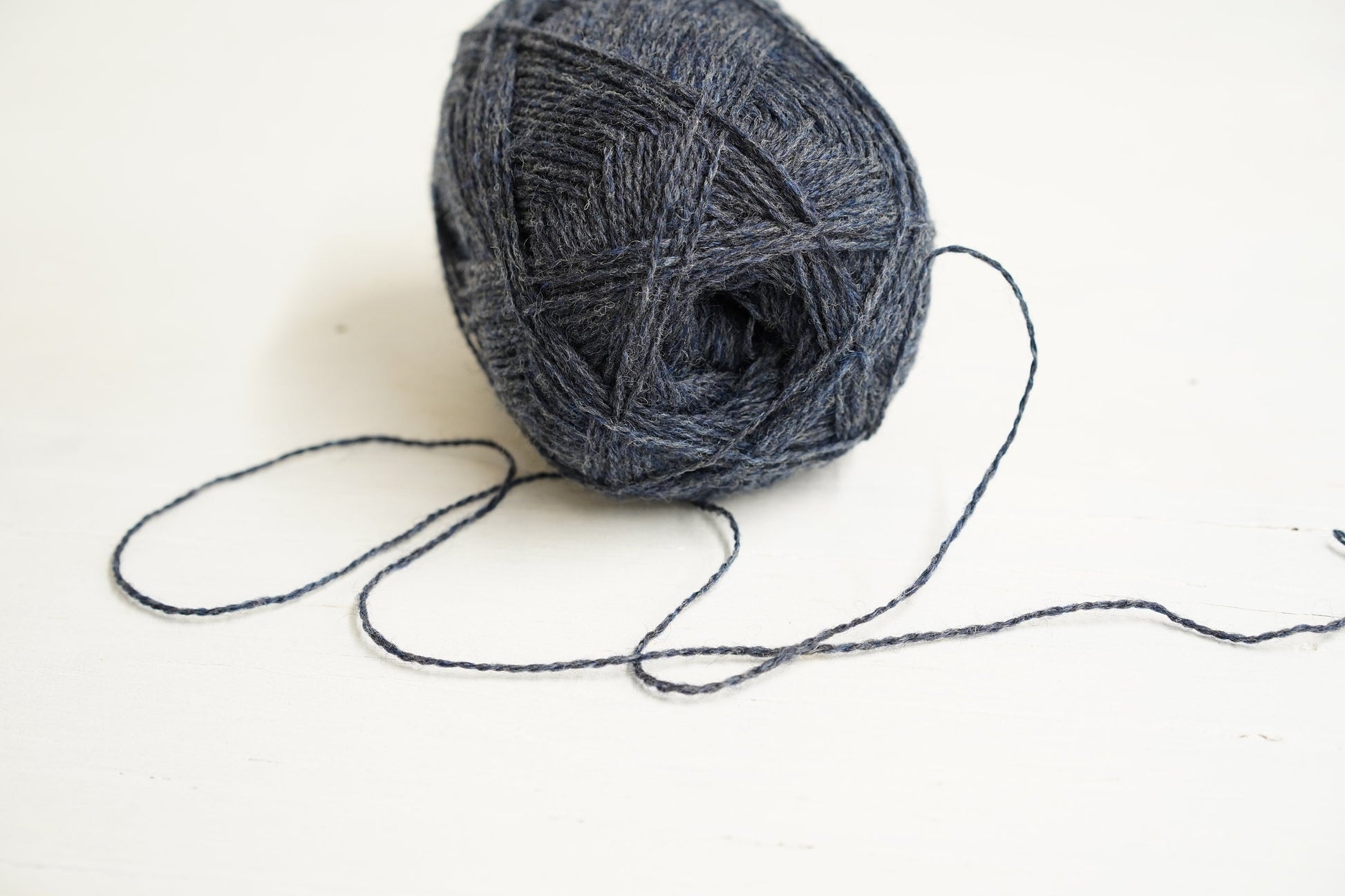 Denim blue New Zealand lace wool yarn | denim-blue-new-zealand-lace-wool-yarn