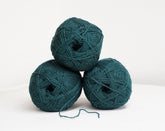 Sea wave blue New Zealand wool yarn | sea-wave-blue-new-zealand-wool-yarn