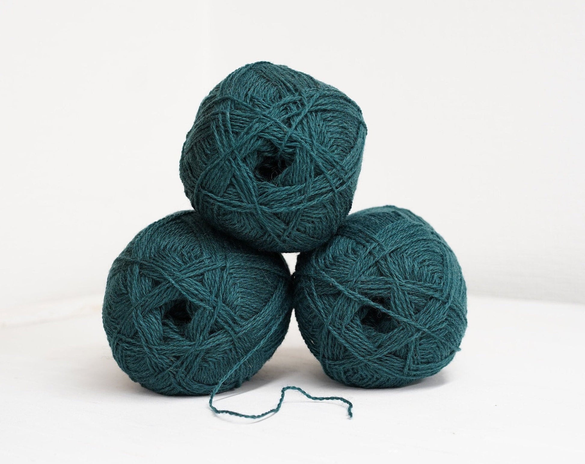 Sea wave blue New Zealand wool yarn | sea-wave-blue-new-zealand-wool-yarn