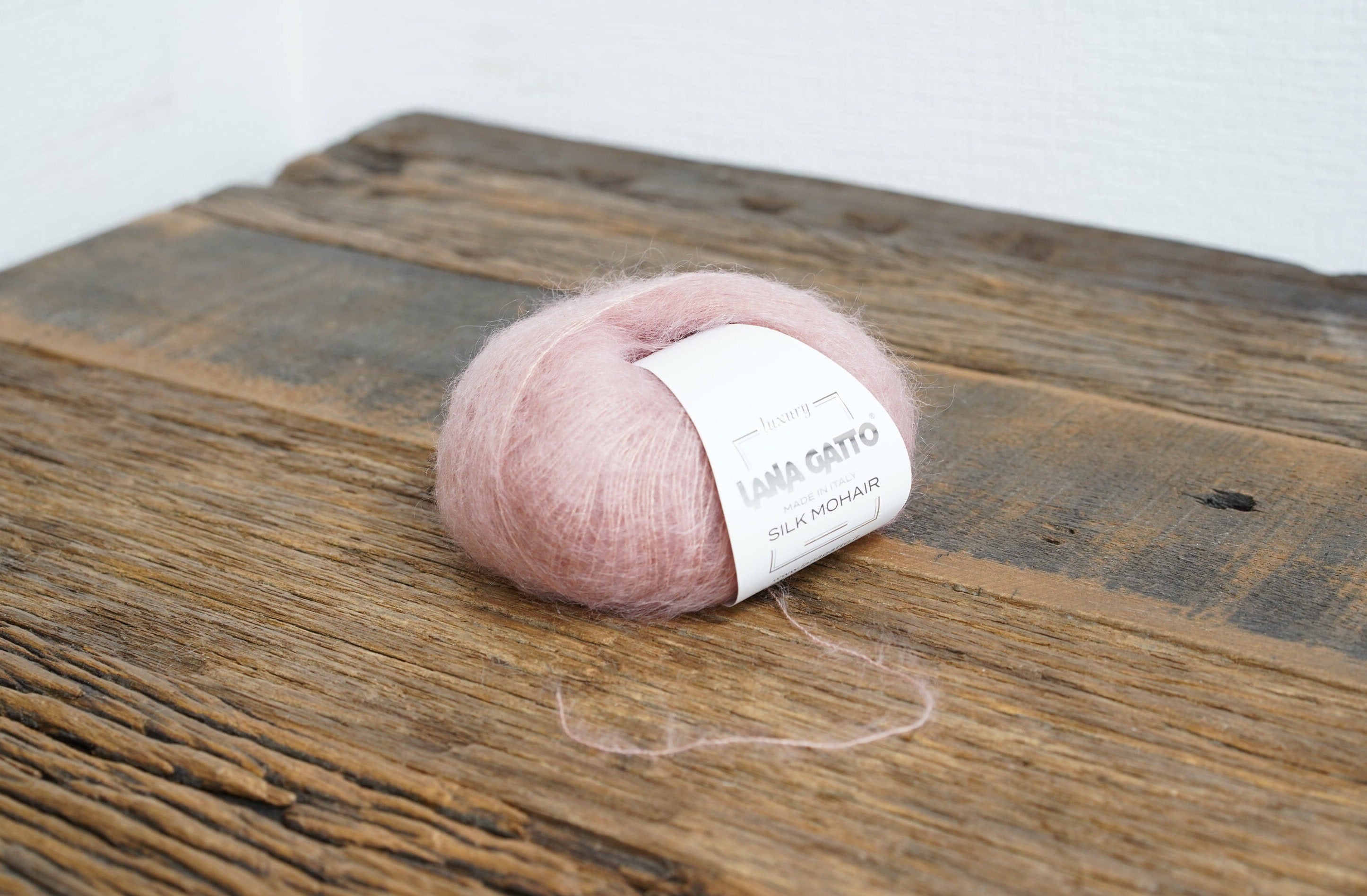 Luxury Lana Gatto Kid Mohair Silk pink yarn | luxury-lana-gatto-kid-mohair-silk-pink-yarn