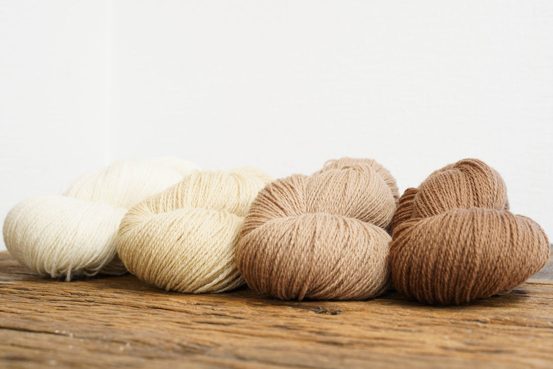 Brown shades of New Zealand wool yarn | brown-shades-of-new-zealand-wool-yarn