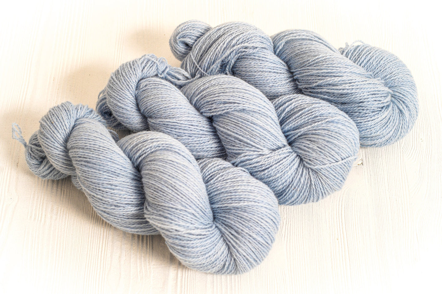 Light blue wool yarn - 100g./3,50 oz. - New Zealand fingering wool yarn - Hand knitting yarn - Weaving wool fiber - Square crochet yarn | light-blue-wool-yarn-100g-3-50-oz-new-zealand-fingering-wool-yarn-hand-knitting-yarn-weaving-wool-fiber-square-crochet-yarn