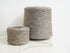Grey-brown natural wool yarn in cone | grey-brown-natural-wool-yarn-in-cone