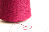 Hot pink wool in cone 0,9kg/31.7oz - 100% New Zealand fingering wool - yarn for weaving plaids, socks knitting - Hand knitting wool C540 | hot-pink-wool-in-cone-0-9kg-31-7oz-100-new-zealand-fingering-wool-yarn-for-weaving-plaids-socks-knitting-hand-knitting-wool-c540