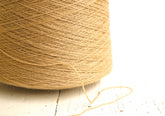 Light brown 100% wool yarn in cone 900g /31.7oz - Fingering wool fiber - Wool yarn for weaving plaids - Machine, hand knitting wool yarn 650 | light-brown-100-wool-yarn-in-cone-900g-31-7oz-fingering-wool-fiber-wool-yarn-for-weaving-plaids-machine-hand-knitting-wool-yarn-650
