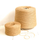 Light brown 100% wool yarn in cone 900g /31.7oz - Fingering wool fiber - Wool yarn for weaving plaids - Machine, hand knitting wool yarn 650 | light-brown-100-wool-yarn-in-cone-900g-31-7oz-fingering-wool-fiber-wool-yarn-for-weaving-plaids-machine-hand-knitting-wool-yarn-650