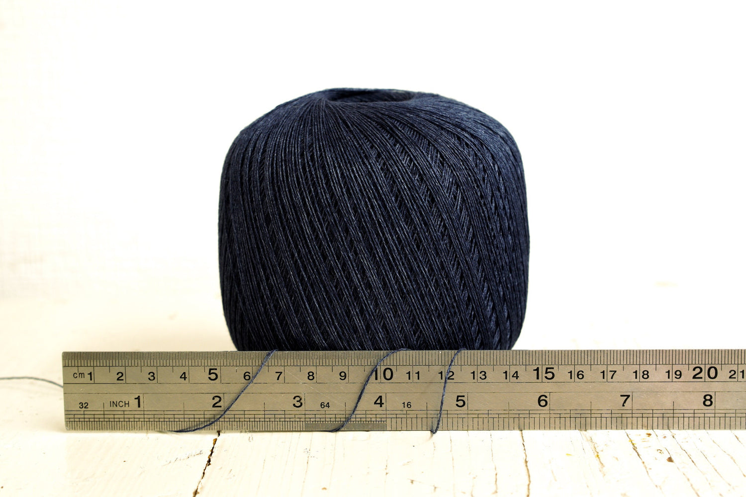 Dark denim blue 100% linen yarn | dark-denim-blue-100-linen-yarn