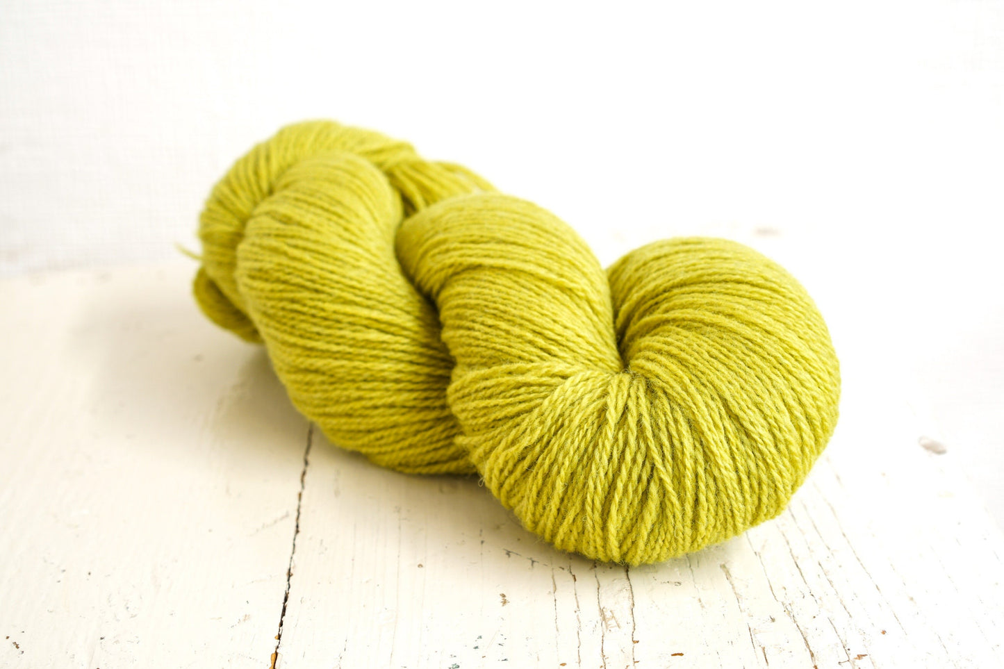 Soft green wool yarn - 100g./3,50 oz. - New Zealand wool for hand or machine knitting, weaving plaids, cardigans, knitter gift - 335 Color | soft-green-wool-yarn-100g-3-50-oz-new-zealand-wool-for-hand-or-machine-knitting-weaving-plaids-cardigans-knitter-gift-335-color