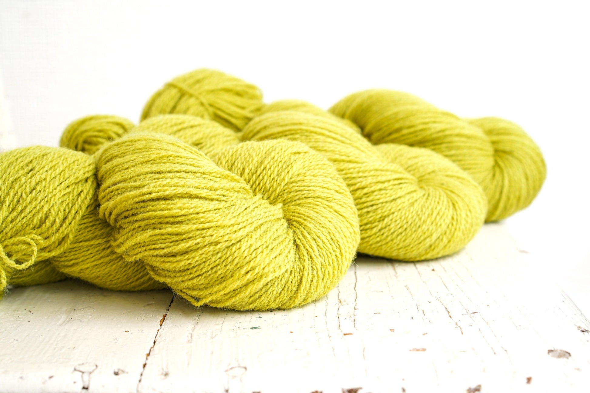 Soft green wool yarn - 100g./3,50 oz. - New Zealand wool for hand or machine knitting, weaving plaids, cardigans, knitter gift - 335 Color | soft-green-wool-yarn-100g-3-50-oz-new-zealand-wool-for-hand-or-machine-knitting-weaving-plaids-cardigans-knitter-gift-335-color